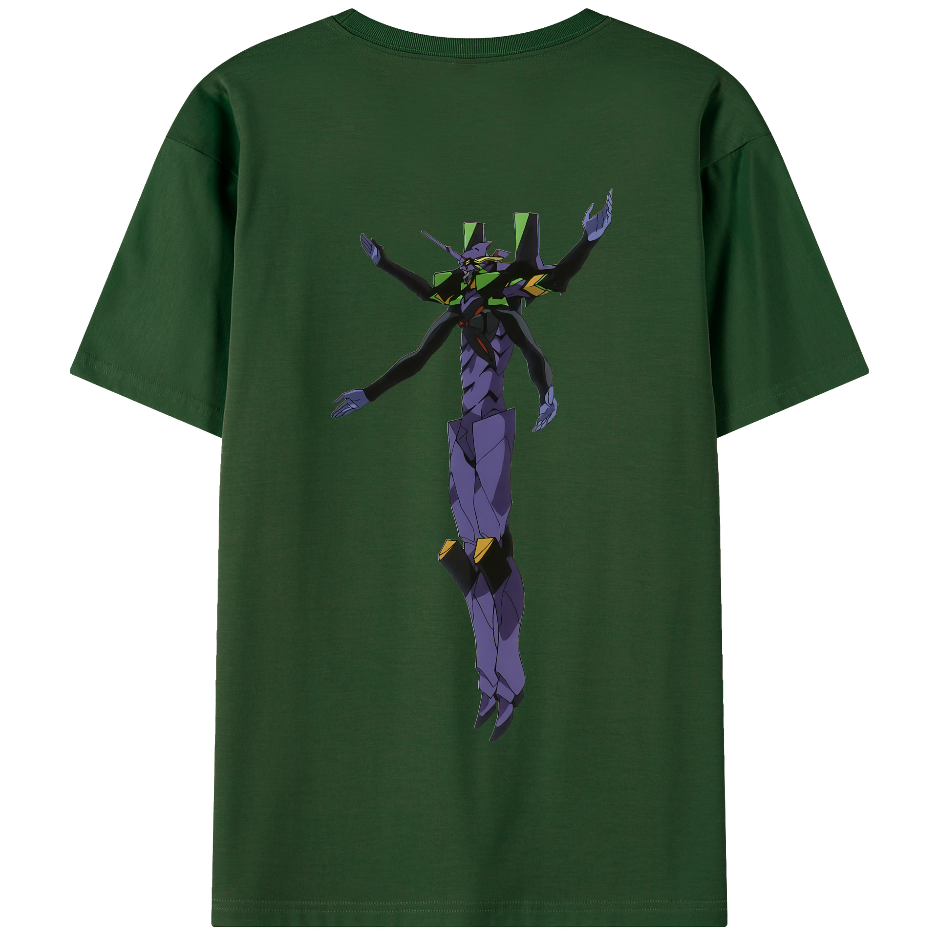 （画像用） EVA 新世紀エヴァンゲリオン 綿100％半袖Tシャツ（背面プリント）